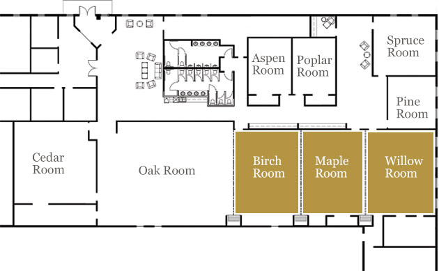 combined room map
